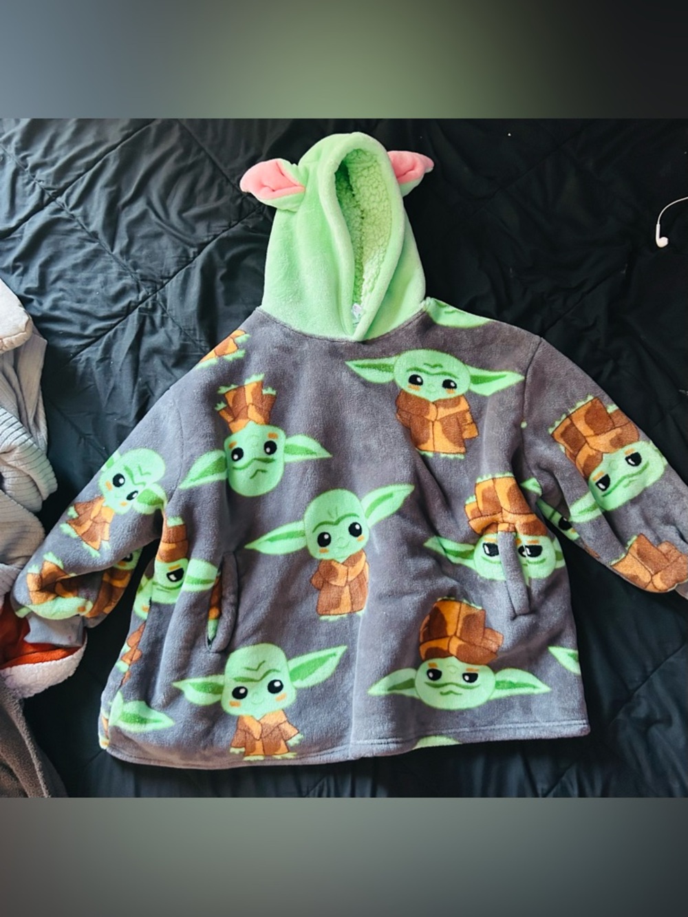 Star Wars Yoda Blanket Hoodie